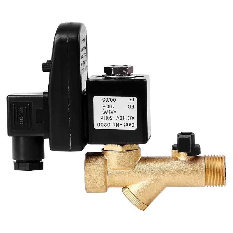 Auto Drain Valve for Moisture Removal in Compressor