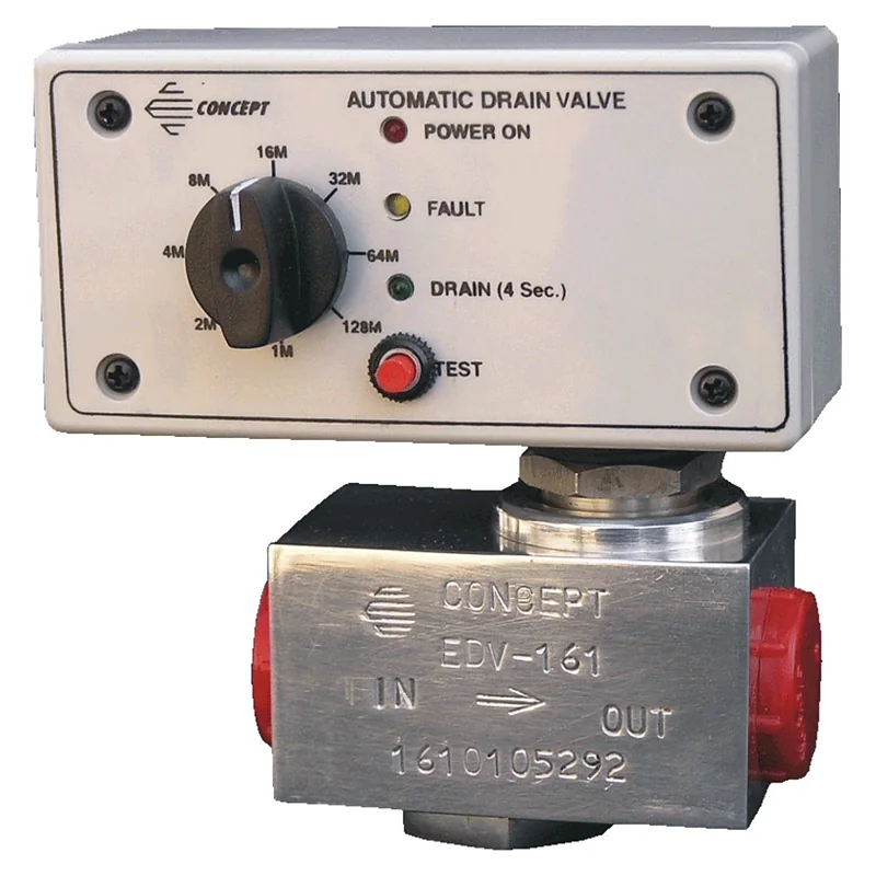 High-Performance Electric Auto Drain Valve for Air Receivers